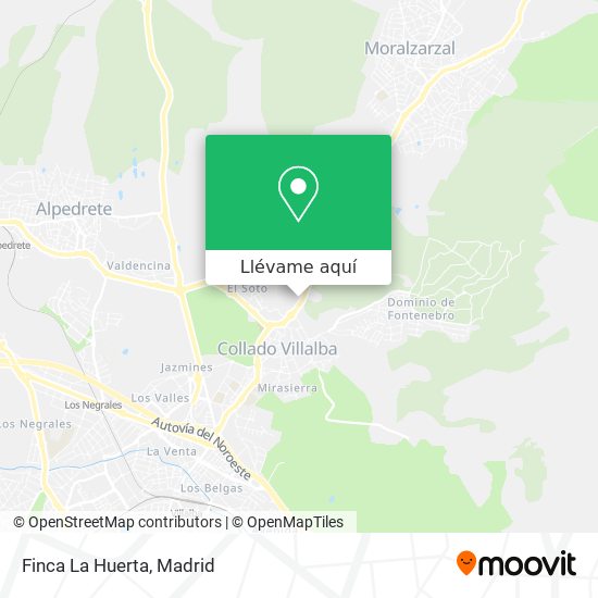 Mapa Finca La Huerta
