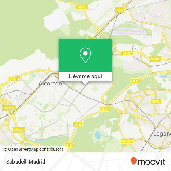 Mapa Sabadell