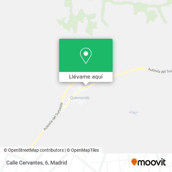 Mapa Calle Cervantes, 6