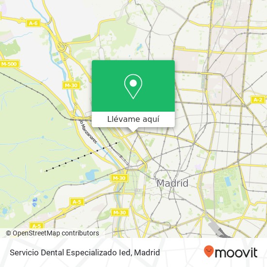 Mapa Servicio Dental Especializado Ied