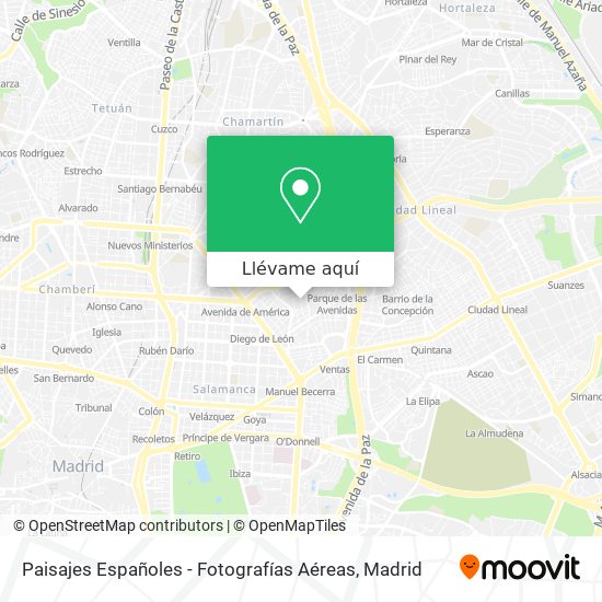 Mapa Paisajes Españoles - Fotografías Aéreas