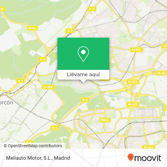 Mapa Meliauto Motor, S.L.