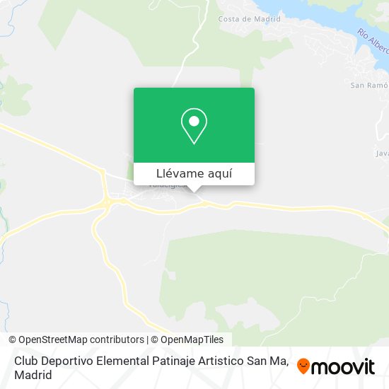 Mapa Club Deportivo Elemental Patinaje Artistico San Ma