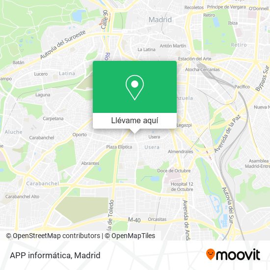 Mapa APP informática
