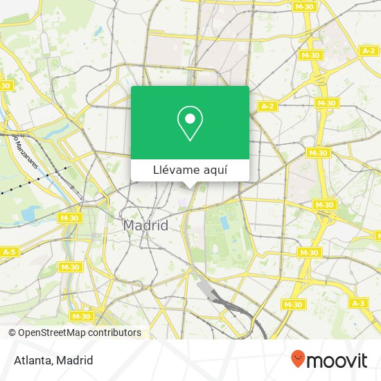 Mapa Atlanta