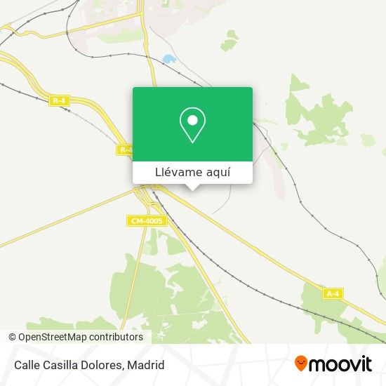 Mapa Calle Casilla Dolores