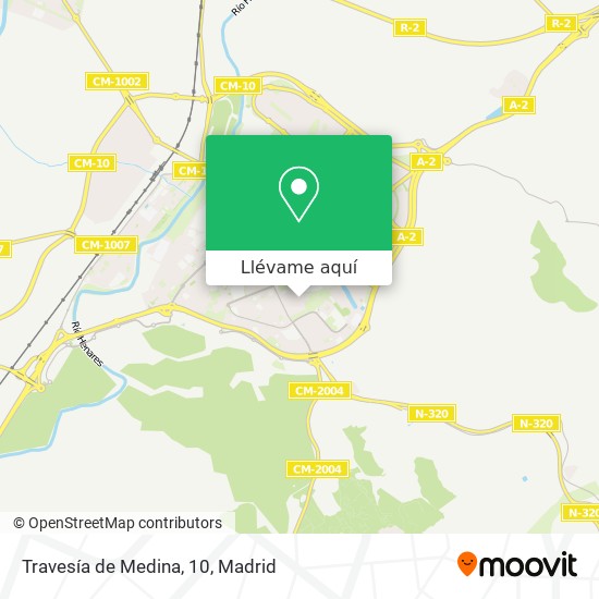 Mapa Travesía de Medina, 10