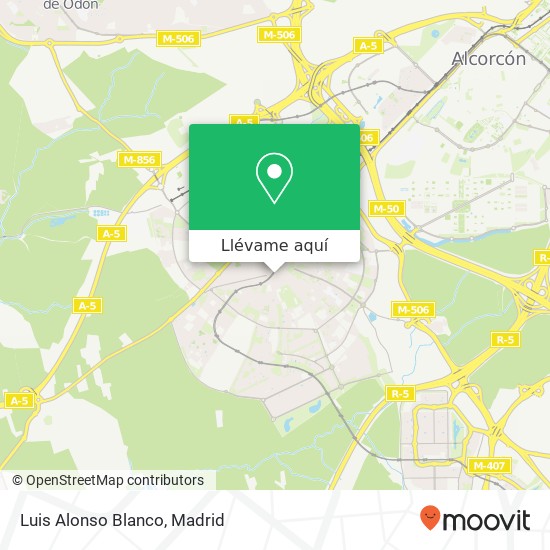 Mapa Luis Alonso Blanco