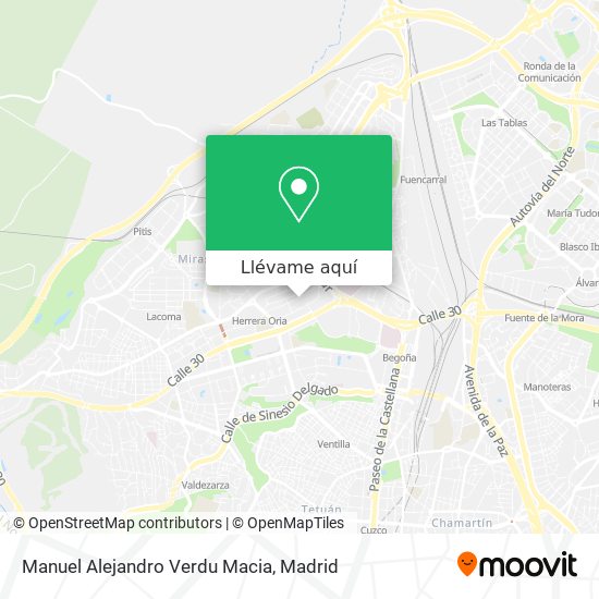 Mapa Manuel Alejandro Verdu Macia