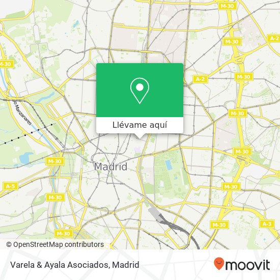 Mapa Varela & Ayala Asociados