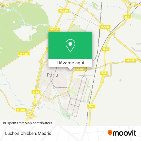 Mapa Lucho's Chicken
