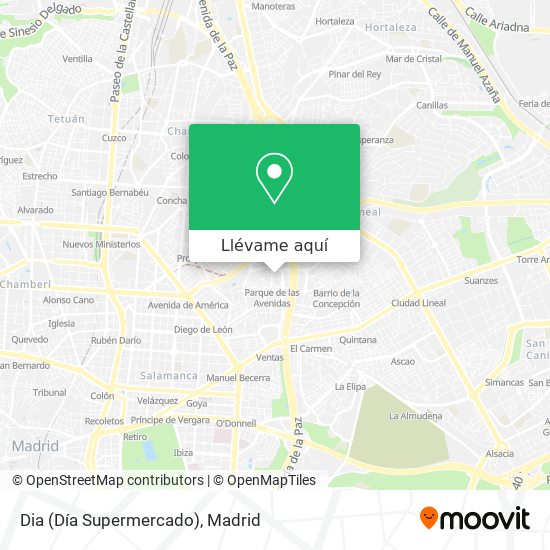 Mapa Dia (Día Supermercado)