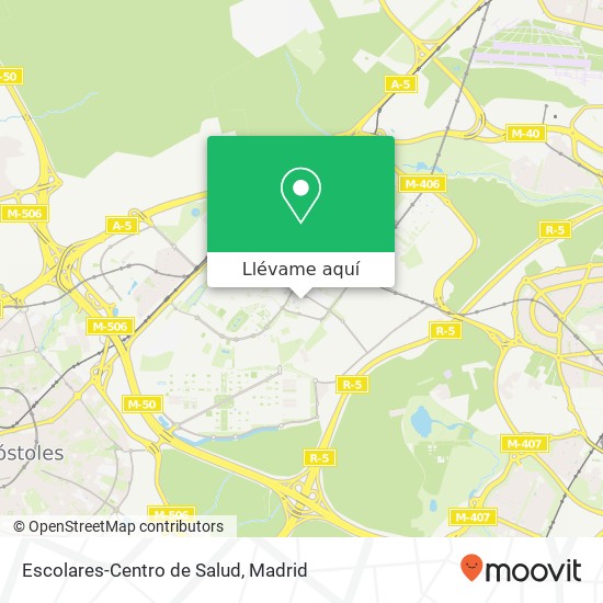 Mapa Escolares-Centro de Salud