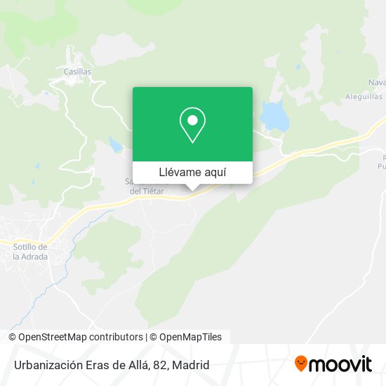Mapa Urbanización Eras de Allá, 82