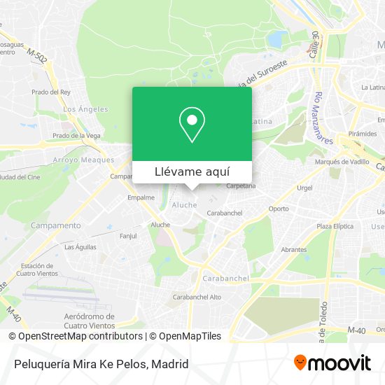 Mapa Peluquería Mira Ke Pelos
