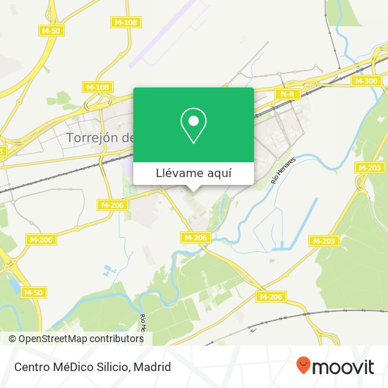 Mapa Centro MéDico Silicio