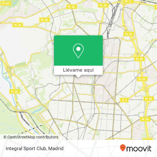 Mapa Integral Sport Club
