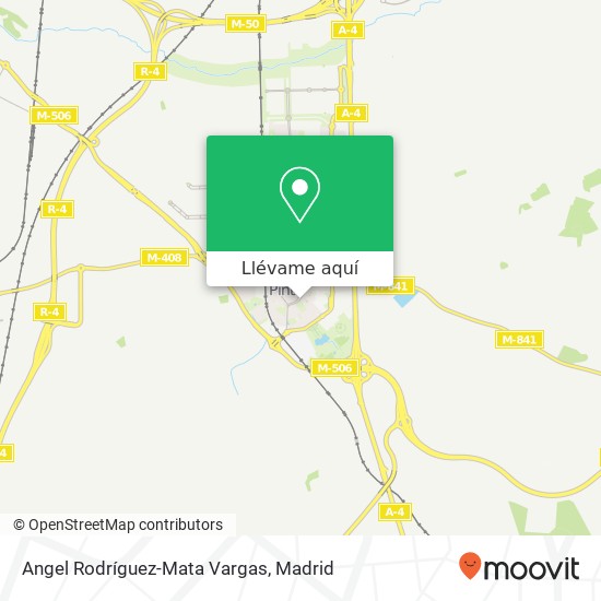 Mapa Angel Rodríguez-Mata Vargas