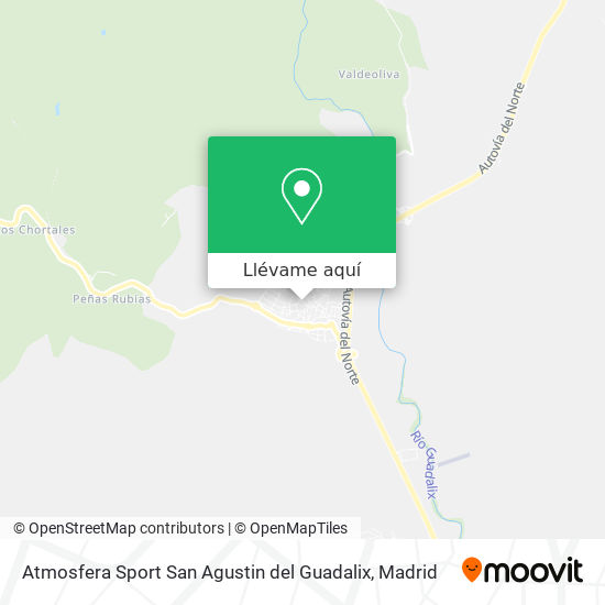 Mapa Atmosfera Sport San Agustin del Guadalix