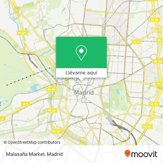 Mapa Malasaña Market