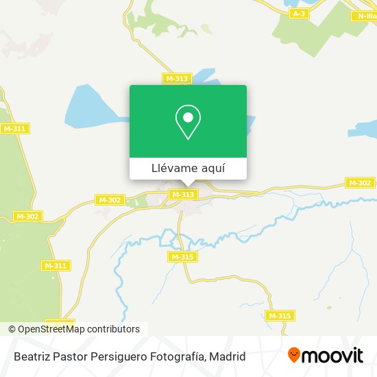 Mapa Beatriz Pastor Persiguero Fotografía