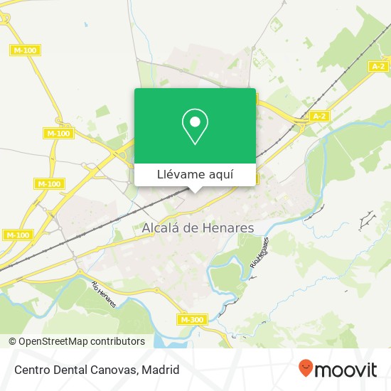 Mapa Centro Dental Canovas