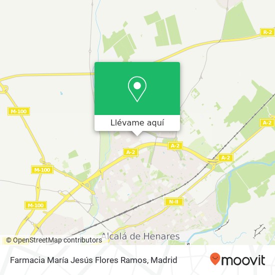 Mapa Farmacia María Jesús Flores Ramos