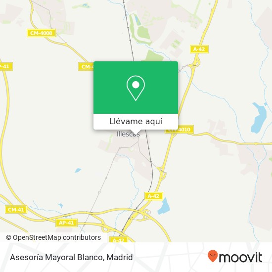 Mapa Asesoría Mayoral Blanco