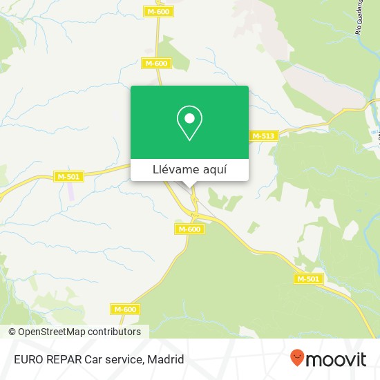 Mapa EURO REPAR Car service