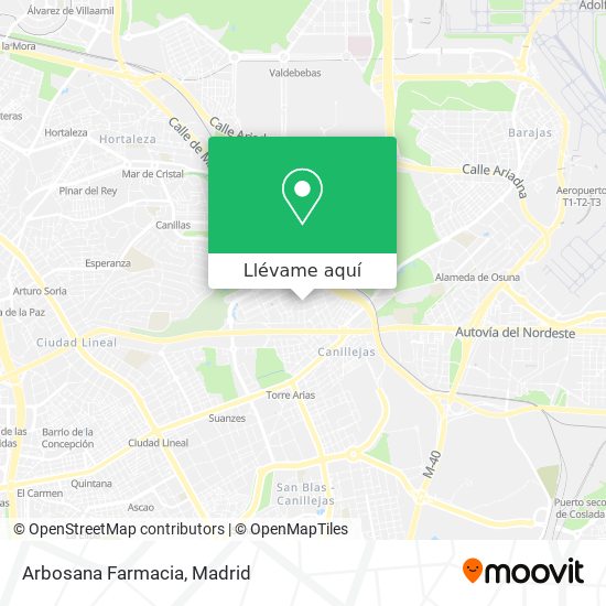 Mapa Arbosana Farmacia