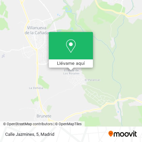 Mapa Calle Jazmines, 5