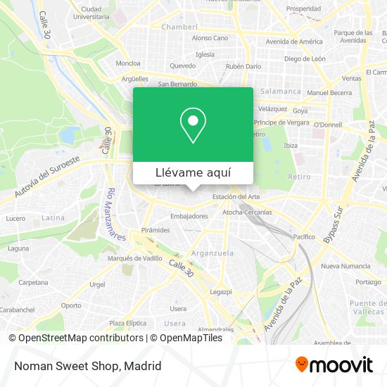 Mapa Noman Sweet Shop