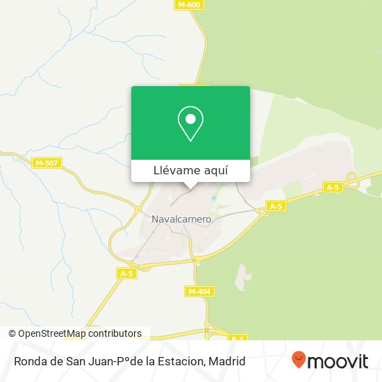 Mapa Ronda de San Juan-Pºde la Estacion