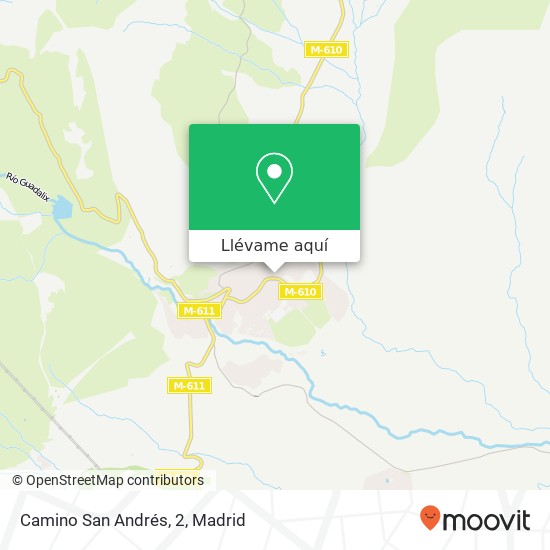 Mapa Camino San Andrés, 2