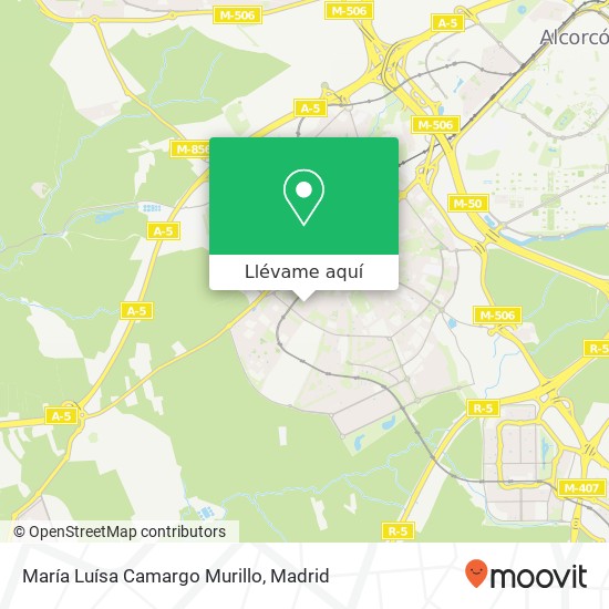 Mapa María Luísa Camargo Murillo
