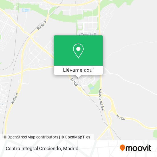 Mapa Centro Integral Creciendo