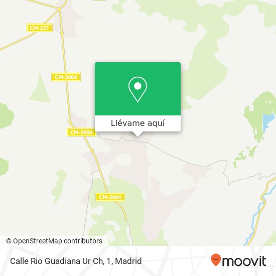 Mapa Calle Rio Guadiana Ur Ch, 1