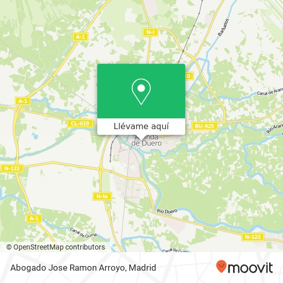 Mapa Abogado Jose Ramon Arroyo