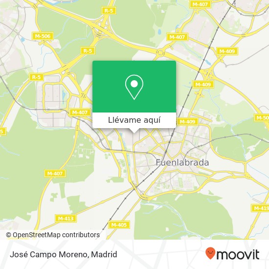 Mapa José Campo Moreno