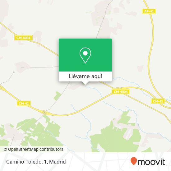 Mapa Camino Toledo, 1