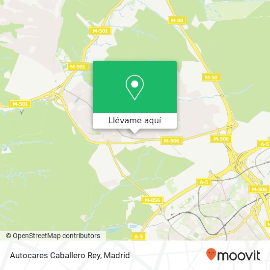 Mapa Autocares Caballero Rey