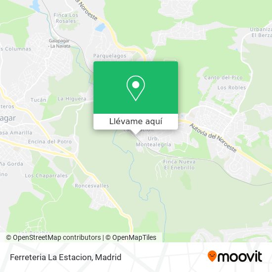 Mapa Ferreteria La Estacion