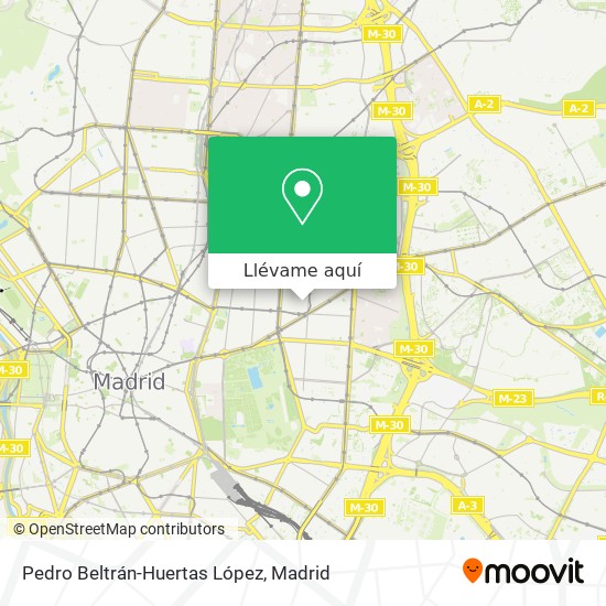 Mapa Pedro Beltrán-Huertas López