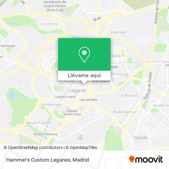 Mapa Hammer's Custom Leganes