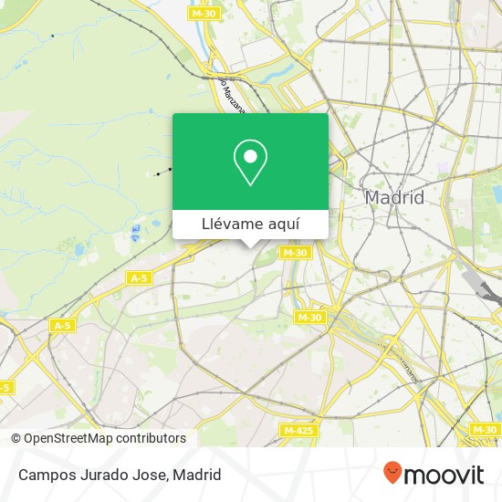 Mapa Campos Jurado Jose