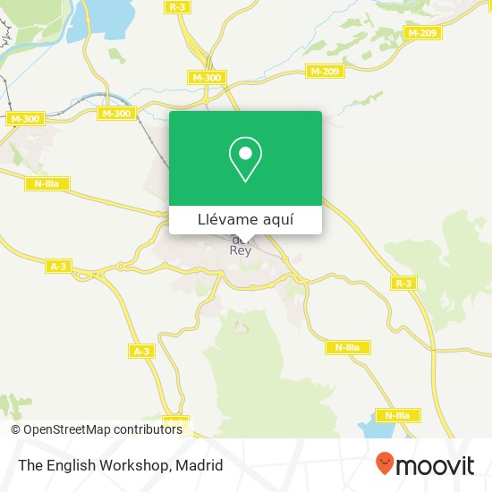 Mapa The English Workshop