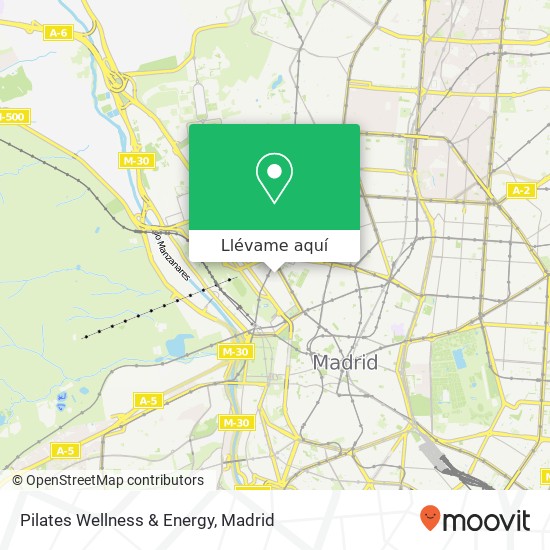 Mapa Pilates Wellness & Energy