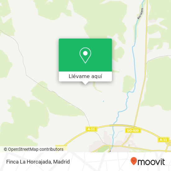 Mapa Finca La Horcajada