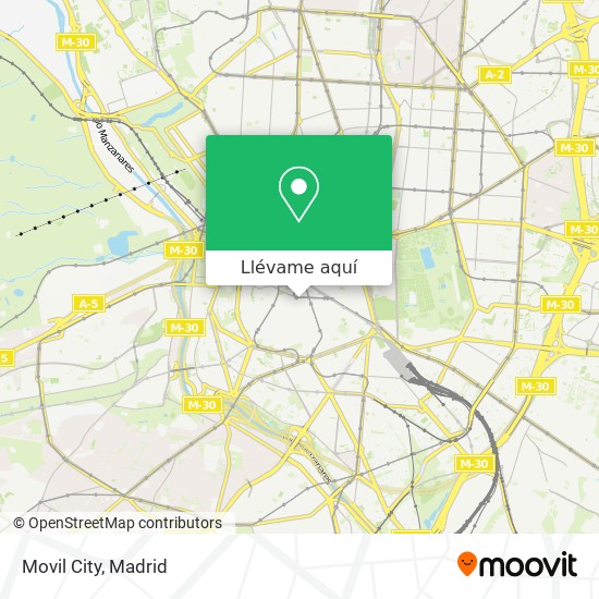 Mapa Movil City