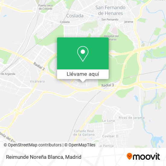 Mapa Reimunde Noreña Blanca